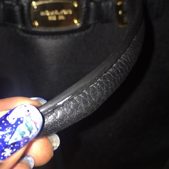 Michael Kors Leather Handbag Satchel - Picture 6 of 6